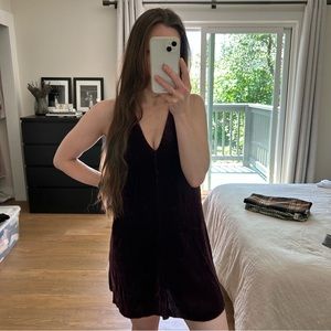 Babaton Velvet Dress